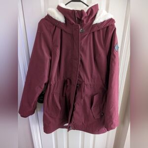 Hollister Burgundy Jacket